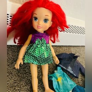 DISNEY Store Animators' Collection The Little Mermaid 16 Inch Ariel Doll